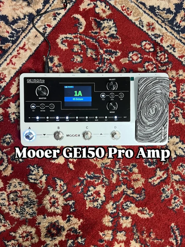 🔥Kompaktne. Võimas. Loominguline vabadus!
🎛️55 digitaalset AMP-Simulaatorit
🎚️IR tugi, looper, trummimasin & USB-C audio
 🎙️Ideaalne kodustuudiosse ja lavale!

Tule ja proovi järele Tallinna Stanford Music’us🤝

#mooer #amp #multieffect #stanfordmusic