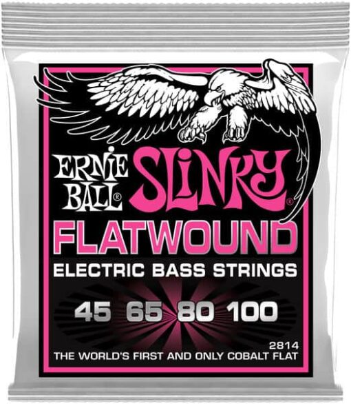 ERNIE BALL BASS SUPER SLINKY FLATWOUND