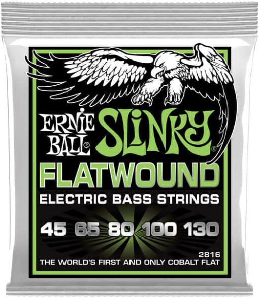 ERNIE BALL 5-STRING BASS SLINKY FLATWOUND