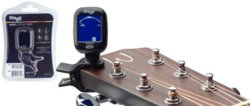 STAGG CTUC1 CLIP TUNER DIFFERENT COLORS