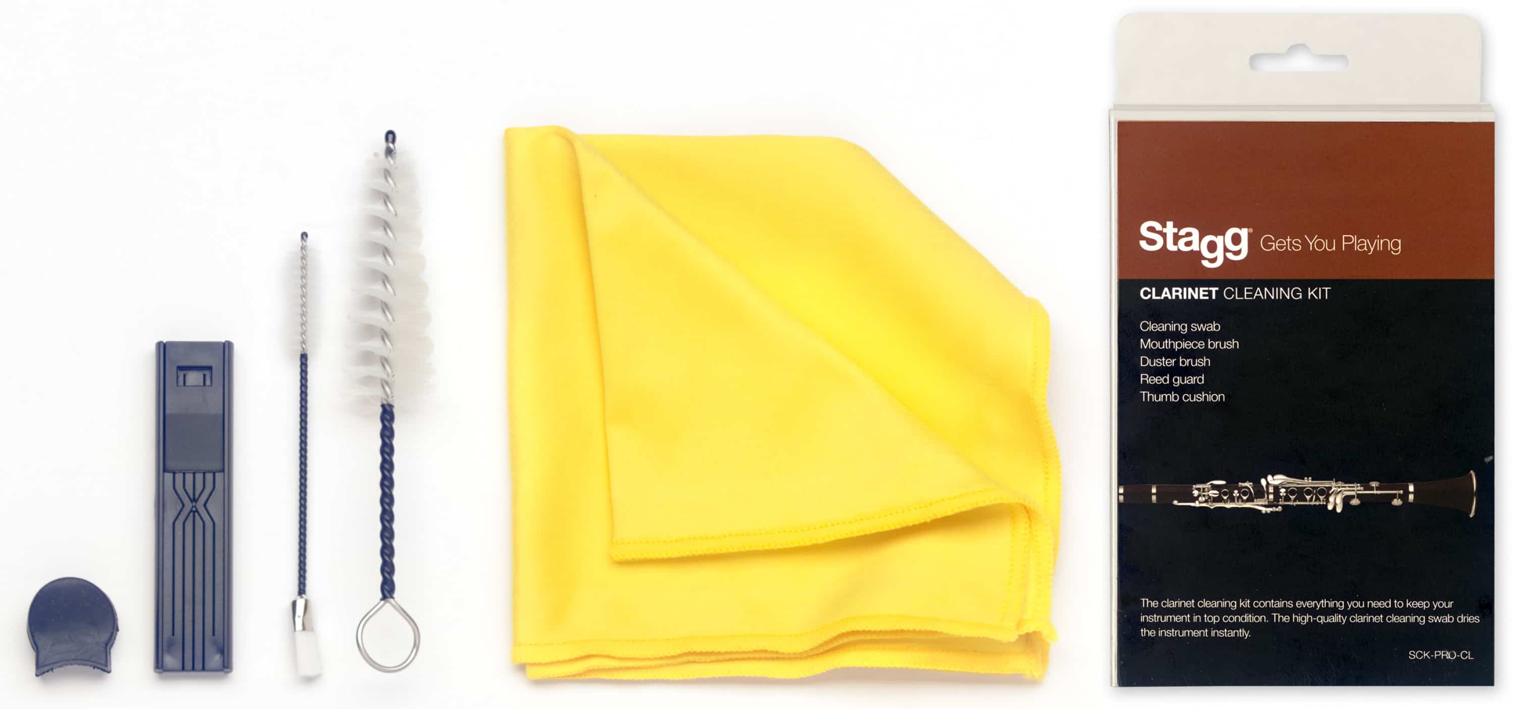 STAGG CLEANING KIT, Puhkpillid/Instrumendi hooldusvahendid