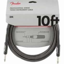 FENDER PROFFESSIONAL SERIES INSTRUMENT CABLE GRAY TWEED 10