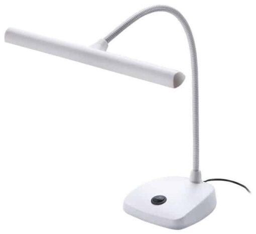 K&M 12297 LAMP FOR PIANO WHITE