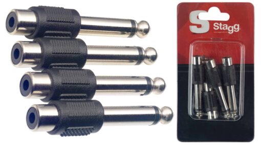 STAGG JACK-RCA ADAPTER