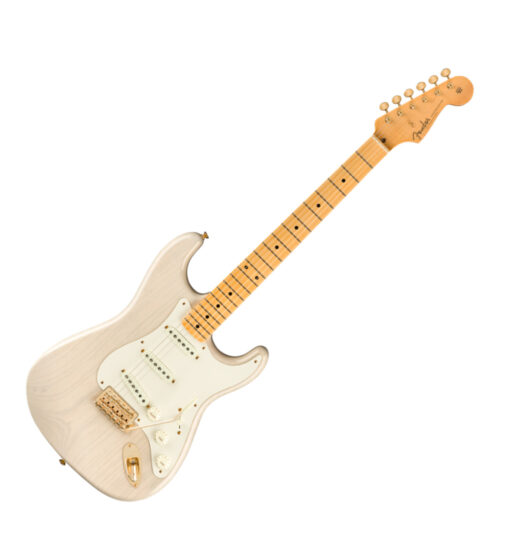 FENDER CUSTOM SHOP 2019 VINTAGE CUSTOM 57 STRAT AGED WHITE BLONDE