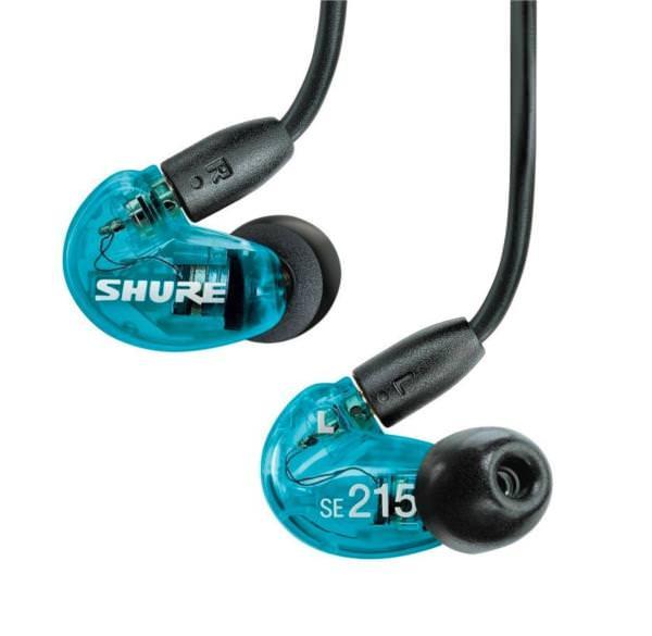 Shure Se215spe B Bt1 Efs Wireless Sound Isolating Earphones Blue Stanford Music