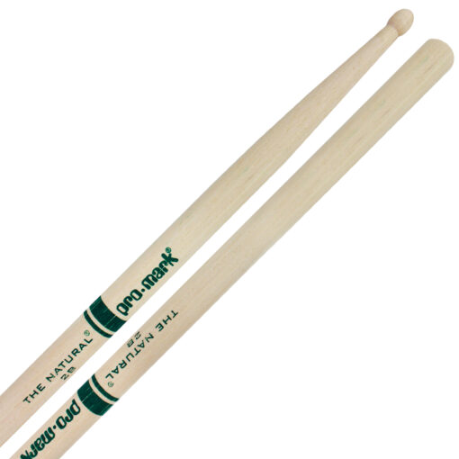 PROMARK TXR2BW - 2B "THE NATURAL" WOOD TIP HICKORY DRUMSTICKS
