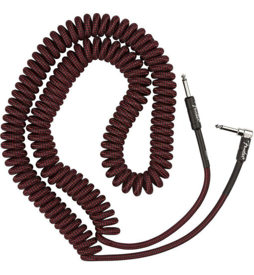 FENDER PROFESSIONAL COIL CABLE 30' RED TWEED