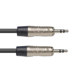 N series audio cable, mini jack/mini jack (m/m), stereo, 3 m (10')