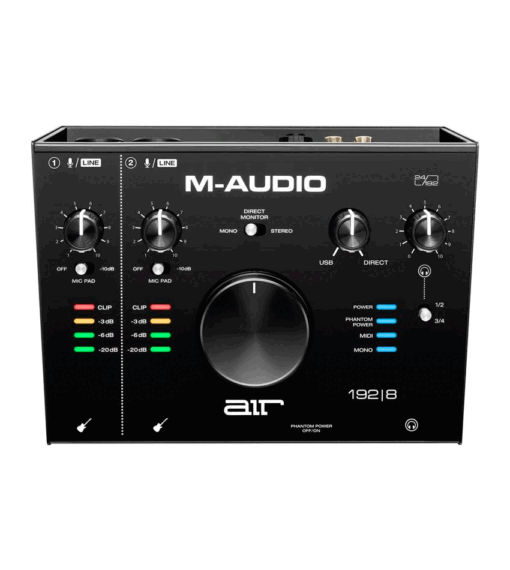 M-Audio AIR 192X8 2X4 AUDIO/MIDI Interface