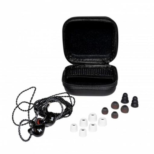 STAGG SPM-235 HIGH-RESOLUTION SOUND-ISOLATING IN-EAR MONITOR BLACK