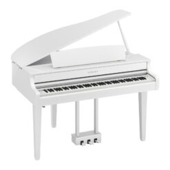 YAMAHA CLP865GP GRAND PIANO IN POLISHED WHITE