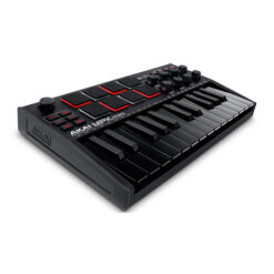 AKAI MPKMINI3B USB MIDI COMPACT KEYBOARD AND PAD CONTROLLER BLACK