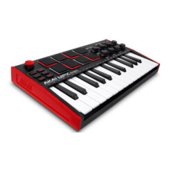 AKAI MPKMINI3B USB MIDI COMPACT KEYBOARD AND PAD CONTROLLER RED