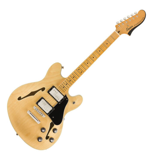 SQUIER CLASSIC VIBE STARCASTER ELECTRIC GUITAR MAPLE FB NATURAL