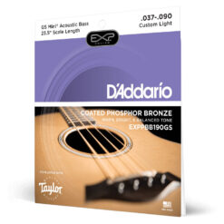 DADDARIO EXPPBB190GS PHOSPHOR BRONZE COATED ACOUSTIC BASS STRINGS 37-90