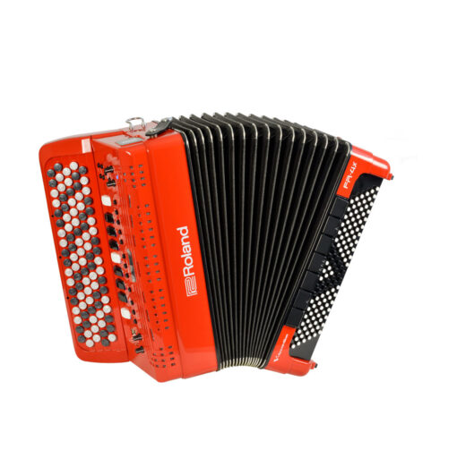 ROLAND FR-4XB RD POWERFUL & PORTABLE V-ACCORDION (RED WITH BUTTONS)