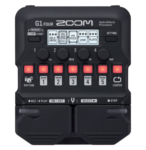 ZOOM G1 FOUR MULTI-EFFECT-PEDAL