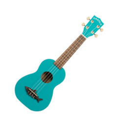 MAKALA BLUE SOPRANO SHARK UKULELE WITH TOTE BAG