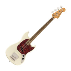 FENDER SQUIER CLASSIC VIBE 60S MUSTANG BASS LRL OLYMPIC WHITE