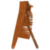 FENDER LIMITED EDITION FRINGED TAN SUEDE LEATHER GUITAR STRAP