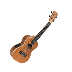 STAGG UC-30 E ACOUSTIC-ELECTRIC CONCERT UKULELE WITH SAPELE TOP AND GIGBAG