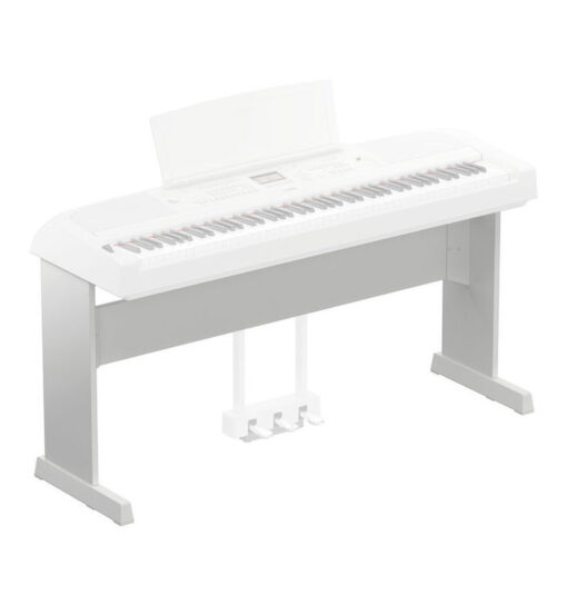 YAMAHA L-300 WOODEN STAND FOR DGX-670 AND PS-500 KEYBOARDS WHITE
