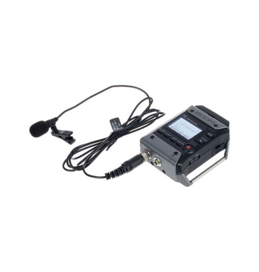 ZOOM F1-LP FIELD RECORDER AND LAVALIER MICROPHONE