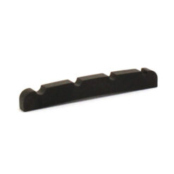 BLACK TUSQ XL PT-1215-00 BASS NUT CURVED BOTTOM SLOTTED 4-STRING