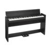 KORG LP-380 ROSEWOOD BLACK DIGITAL PIANO WITH STAND
