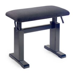 STAGG PBH 780 PIANO BENCH WITH BLACK VELVET TOP