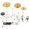 PEARL ROADSHOW 5-PIECE DRUM KIT WITH 3-PIECE SABIAN CYMBAL PACK