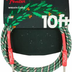 FENDER WREATH HOLIDAY GREEN-RED 3 M STRAIGHT - STRAIGHT