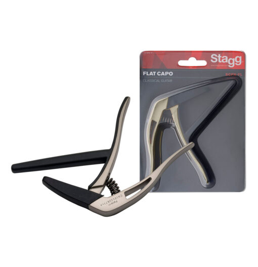 STAGG FLAT "TRIGGER" CAPO FOR CLASSICAL GUITAR