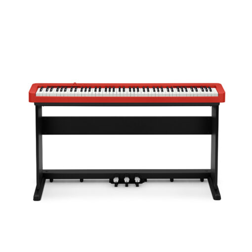CASIO CDP-S160 COMPACT DIGITAL PIANO WITH STAND RED