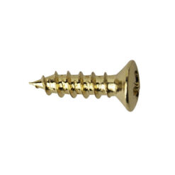 WARWICK COUNTERSUNK SCREW FOR JACK PLATES AND PICKGUARDS 3 X 12 MM GOLD