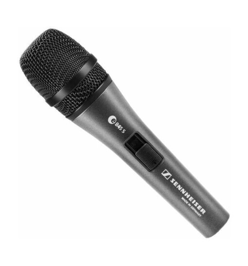 SENNHEISER E 845 S DYNAMIC MICROPHONE WITH SWITCH