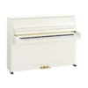 YAMAHA B10 PE UPRIGHT ACOUSTIC PIANO POLISHED WHITE