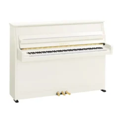 YAMAHA B10 PE UPRIGHT ACOUSTIC PIANO POLISHED WHITE