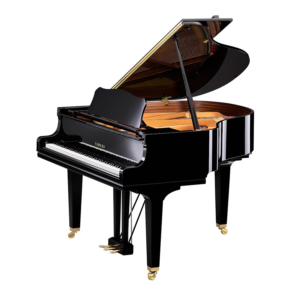 YAMAHA GCB PE TIIBKLAVER, LÄIKIV MUST