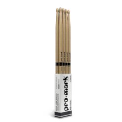 PROMARK HICKORY 5B WOOD TIP DRUMSTICK 4-PACK