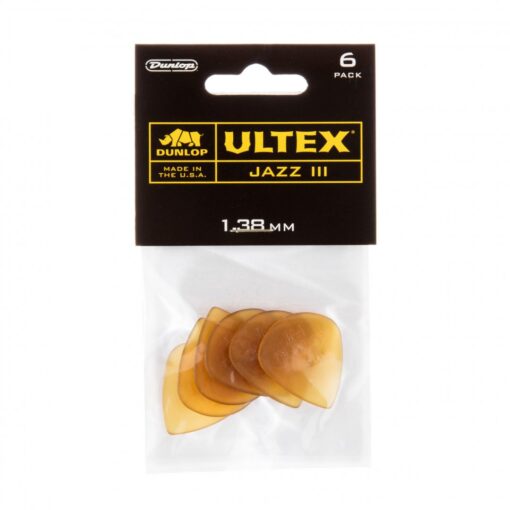 ULTEX JAZZ 3 GUITAR PICKS (6-PACK)