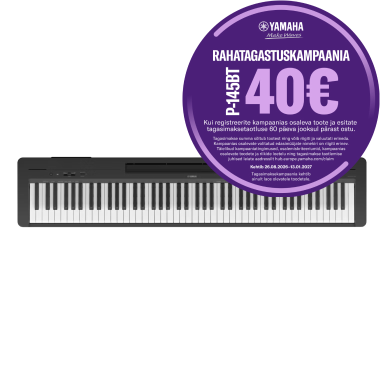 YAMAHA P-145BT MUST DIGIKLAVER + BLUETOOTH