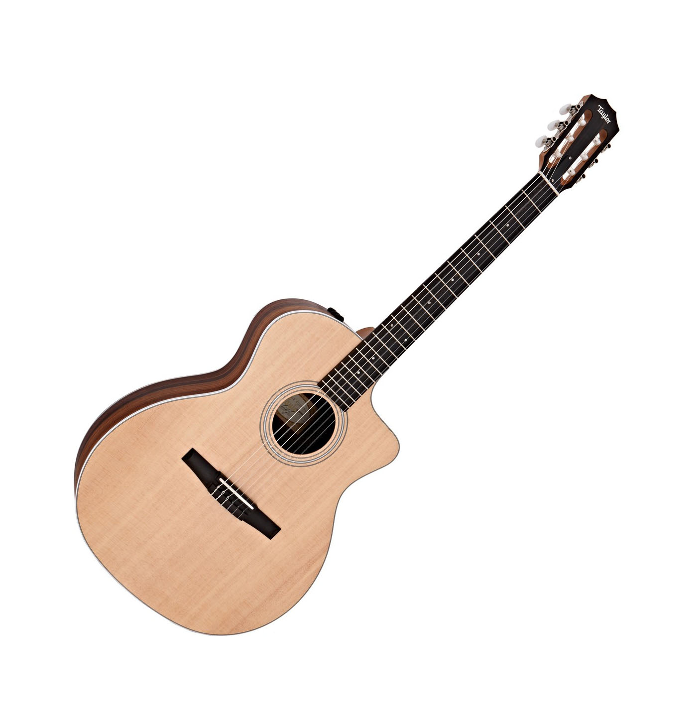 40 Caraya GYPSY-GC OM Type Acoustic Guitar w/Built-in EQ, Cutaway +Free  Gig Bag