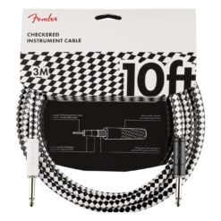 FENDER PRO 10 INSTRUMENT CABLE CHECKERBOARD