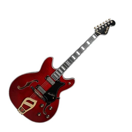 HAGSTROM 67 VIKING II ELECTRIC GUITAR-WILD CHERRY TRANSPARENT