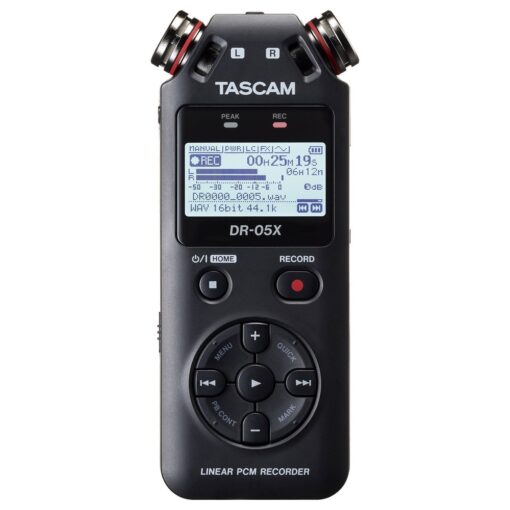 TASCAM DR-05X STEREO HANDHELD AUDIO RECORDER