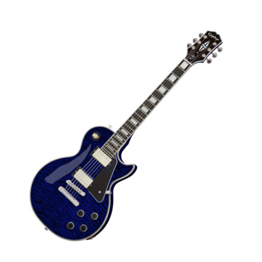 EPIPHONE LES PAUL CUSTOM QUILT VIPER BLUE