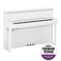 YAMAHA CLP-885 CLAVINOVA DIGITAL PIANO POLISHED WHITE