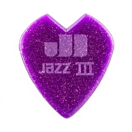 KIRK HAMMETT JAZZ 3 PURPLE SPARKLE GUITAR PICKS 1.38MM (6-PACK)